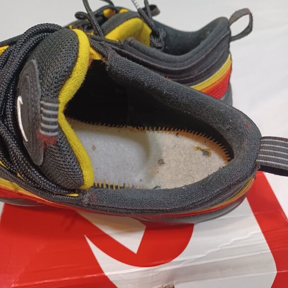Nike Air Max 97 QS CT4525-001 Mens Sz 9 Black Chile Red Yellow Running Shoes main image 10